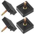 thumbnail image 1 of 2 Pairs High Heel Shoe Repair Tips Replacement Heel Tips Women Heel Repair Caps, 1 of 9