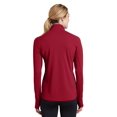 thumbnail image 2 of Sport-Tek Women's Sport-Wick Textured 1/4-Zip Pullover. LST860, 2 of 6