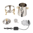 thumbnail image 3 of 13L/3.5 Gallon Hot Beverage Dispenser,Insulated Coffee Chafer Urn Hot Drinks Dispenser with Faucet for Hot Tea Coffee Cold Milk Juice, 3 of 25