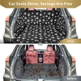 thumbnail image 2 of F-color SUV Cargo Liner para perros – Forro impermeable para carga de mascotas, cómodo protector de parachoques para perro, a prueba de arañazos, antideslizante, ajuste universal, SUV, sedanes, malete, 2 of 5