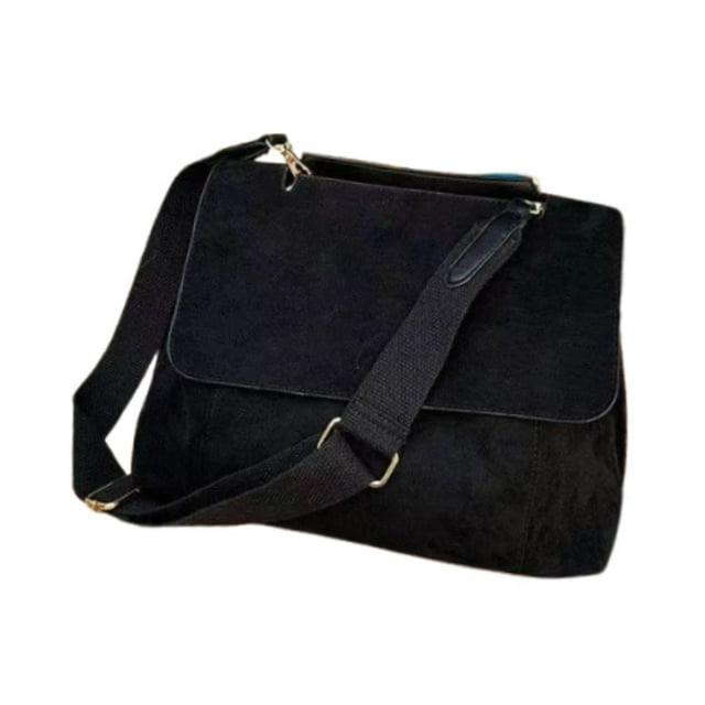 Bolso de hombro de moda, portátil, para mujer, ideal para ir de compras, citas, desplazamientos y viajes. Negro
