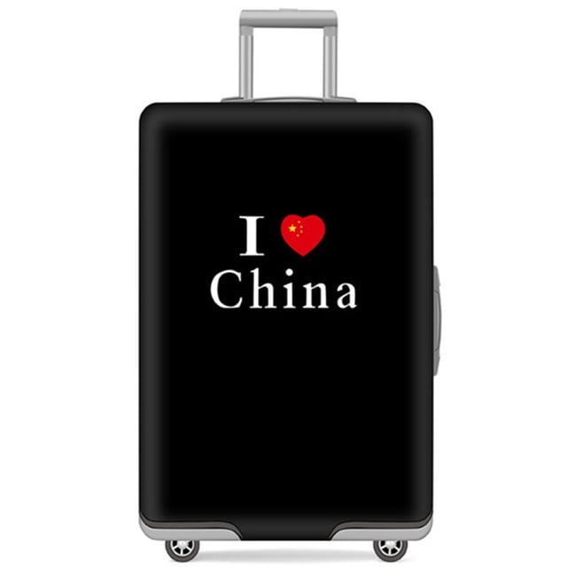 Sello Más Grueso Planet Impreso Equipaje Cubierta De La Maleta Protectora Para El Maletero Caso Se Aplica A 18 "-32 " Accesorios De Viaje huangjie unisex