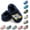 1a/Rocket Navy Blue, variant on Infant Baby Boys Girls Cotton Slipper Sneaker Toddler Cartoon Animal Rubber Non-Slip Sole First Walker Crib House Shoes