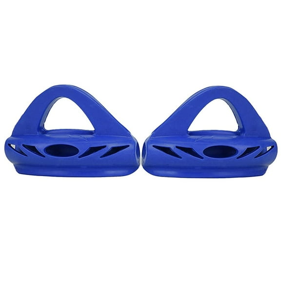 amagogo 2pcs Rubber Swimming Fins Scuba Dive Fin Heel Straps s Spring Heel Straps Blue