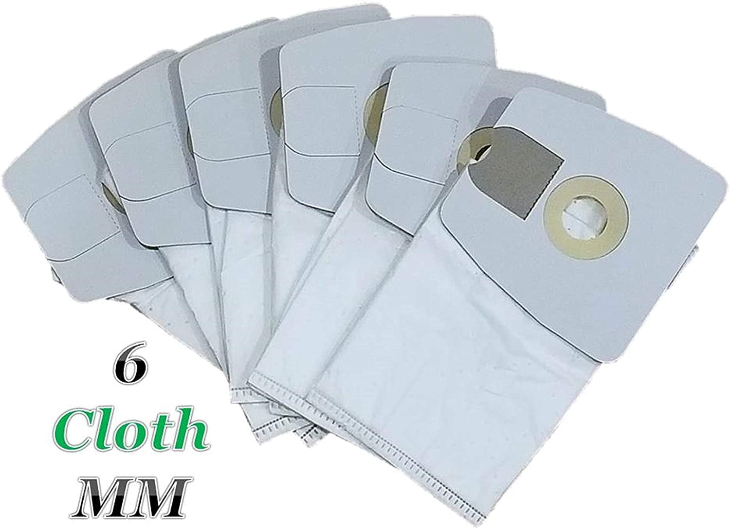 HEPA 6PK Replacement for Eureka MM Bags. Fits Mighty Mite Canister