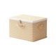 thumbnail image 2 of Caja de almacenamiento plegable de tela con cajones - Organizador de armario con llave para ropa, mantas y juguetes, 2 of 6