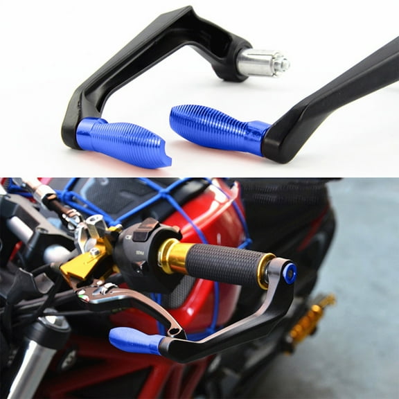 Aluminum Alloy Motorcycle Handguards, Crash Protection Guard for Electric & Gas Bikes, Durable Fall-Resistant Hand Guard, Universal Fit Easy Install, Stylish Upgrade Motorcycle Accessories