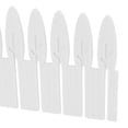 thumbnail image 3 of Minkissy 4Pcs Adjustable White Plastic Drawer Divider Inserts for Wardrobe Kitchen Drawer Organizer, 3 of 7