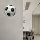 thumbnail image 4 of Reloj de pared creativo con diseño de balón de fútbol, de acrílico, con movimiento silencioso. Ideal para decorar la sala de estar, el dormitorio o el estudio., 4 of 8