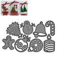 thumbnail image 4 of Craft Die Cuts For Card Making Christmas Carbon Steel Cutting Dies Craft Die Cuts For Card Making And Scrapbooking, 4 of 8