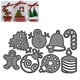 thumbnail image 1 of Troqueles De Corte De Acero Al Carbono De Navidad, Troqueles Artesanales Para Hacer Tarjetas Y álbumes De Recortes ANGGREK Christmas Carbon Steel Cutting Dies, 1 of 8