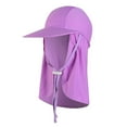 thumbnail image 6 of SPRING PARK Hat Summer Sun Outdoor Protection Cap Wide Fishing Neck Face Cover Flap, 6 of 7