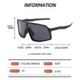 thumbnail image 3 of Gafas de ciclismo polarizadas 2022 para hombre, para montaña, carretera, UV400, deportivas, para senderismo, equitación, pesca, para mujer, 3 of 4