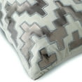 thumbnail image 2 of Pillow Covers With Zippers, Couch Pillow&nbsp;Cases, Pillow Covers 14x14 inch (35x35 cm) Grey, Faux Leather Throw Pillow Covers, Handmade Pillow Covers, Modern, Abstract - Steely Progress, 2 of 5