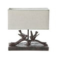 thumbnail image 1 of Creative Co-op Lampe Oiseau en Résine, Brun Foncé/taupe, 1 of 3