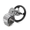 thumbnail image 4 of Unique Bargains Auto Car Steering Wheel Knob Spinner Handle Power Turning Ball Parts Carbon Fiber Pattern, 4 of 4