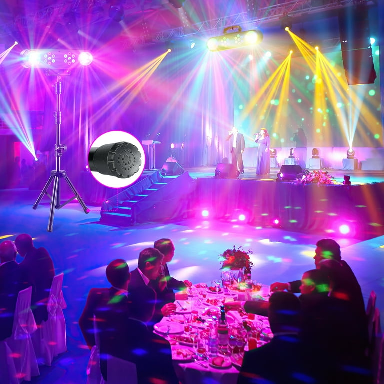 Party Lights Disco Ball Rotating Led Stage Laser Light Mini DJ RGB