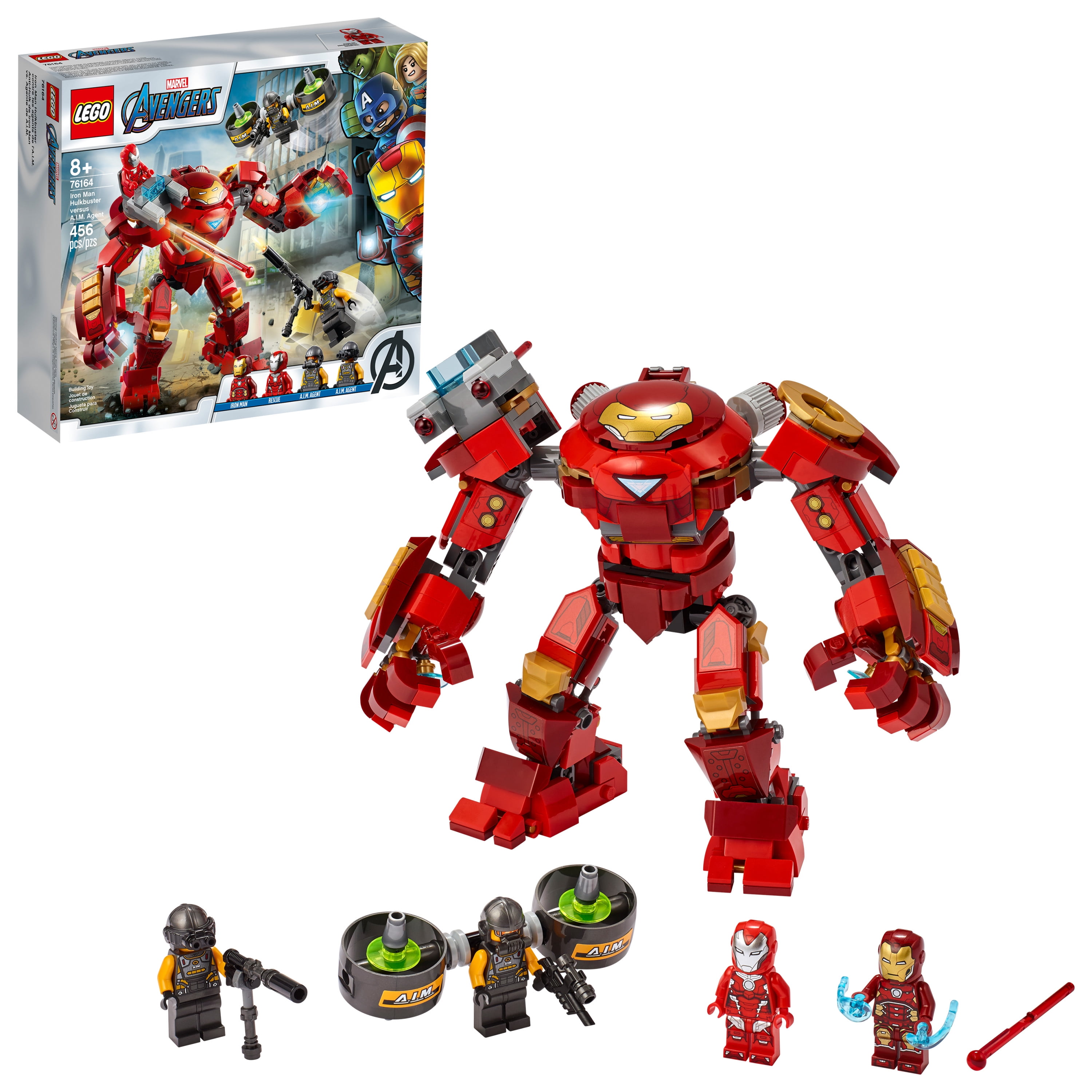 Iron Man HulkBuster Red Marvel Mini Figure Avengers End Game Infinity UK Seller 