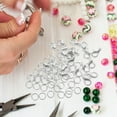thumbnail image 6 of GOOHOCHY Jewelry Making Kit with Silver Alloy and Plastic Findings for Decor 1 Box Necklace Bracelet Supplies, 6 of 8