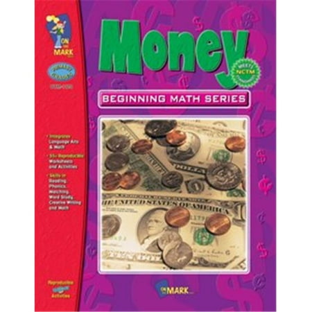 On The Mark Press OTM1119 Money Beginning Math Series Gr. 1-3