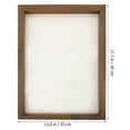 thumbnail image 5 of NIAIZEK Retro Shadow Box Frame Large Size 1 Piece Decorative Wall Display Case for Home and Office, 5 of 6