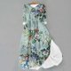 thumbnail image 4 of Vestido de Verano para Mujeres Impreso Cuello de Vuelta de Manga de Tres Cuartos, Estilo de Ocio de Moda para Ocasional, Fiesta Y Vacaciones, 4 of 5