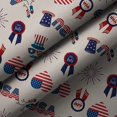 thumbnail image 6 of Juirnost July of 4th Patriotic Shower Curtain Presidents Days Shower Curtain Heart Bathroom Decor Independence Day Waterproof Shower Curtain Set with Hooks 72x72 Inches, 6 of 6