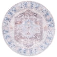 thumbnail image 4 of SAFAVIEH Classic Vintage Leandre Medallion Area Rug, Rust/Blue, 5' x 8', 4 of 9