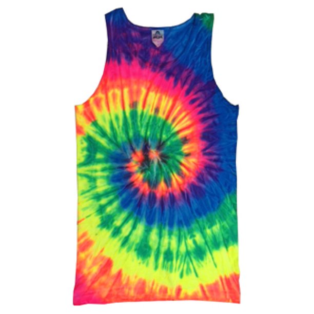 TieDye Colortone Tie Dye Tank Top T3500