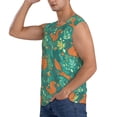 thumbnail image 3 of Picia Fall Forest Squirrel mens Cotton Tank Undershirts , Moisture-wicking Ribbed Tanks, Lightweight Cotton Tank Undershirts-X-Large, 3 of 8