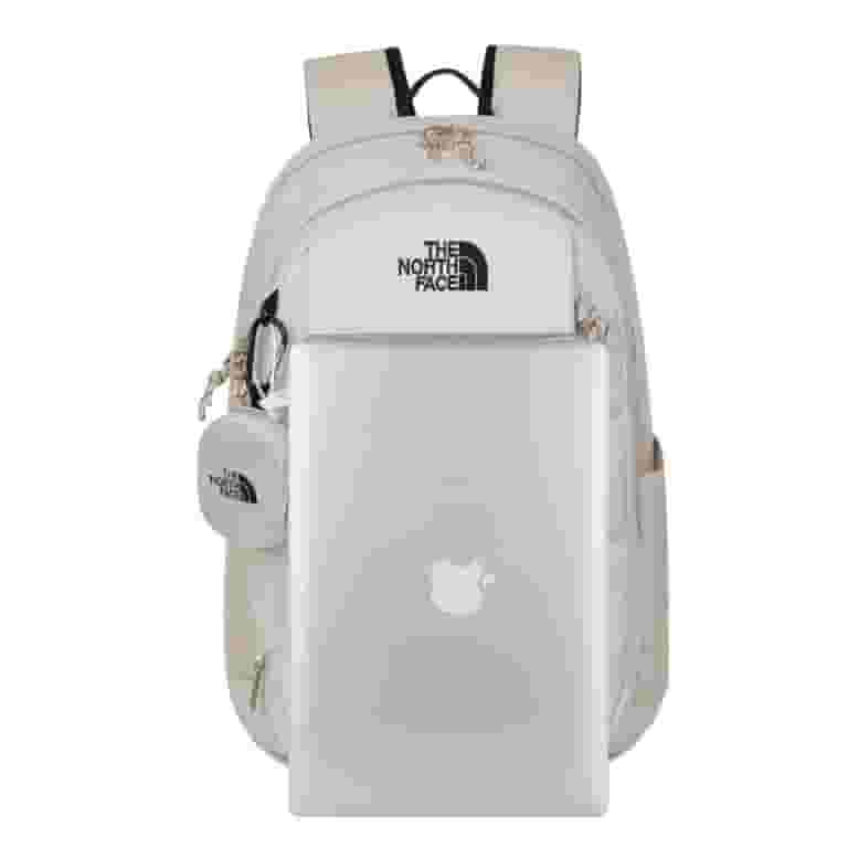 ★THE NORTH FACE★ White Label Super Pack to GRAY The North Face Super Pack White Label School Backpack, Beige