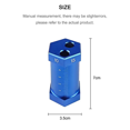 thumbnail image 6 of Eyeglasses Horizontal Vertical Line Measure Construction Marker Tool Multifunction Portable Optical Laboratory Accessory,1 x Liner template scriber,Blue, 6 of 8