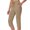 Khaki, variant on Drovellove Women's Plus Size Solid Color Pocket Sweatpants – High Waisted Yoga Pants with Stretchy, Breathable Fabric for Casual Lounging, Gym Workouts, or Running Errands