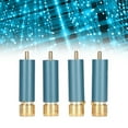 thumbnail image 3 of Plug 4PCS Preffair/R1722 Audio Connector Gold Plated Self Locking Solderless  Connector, 3 of 7