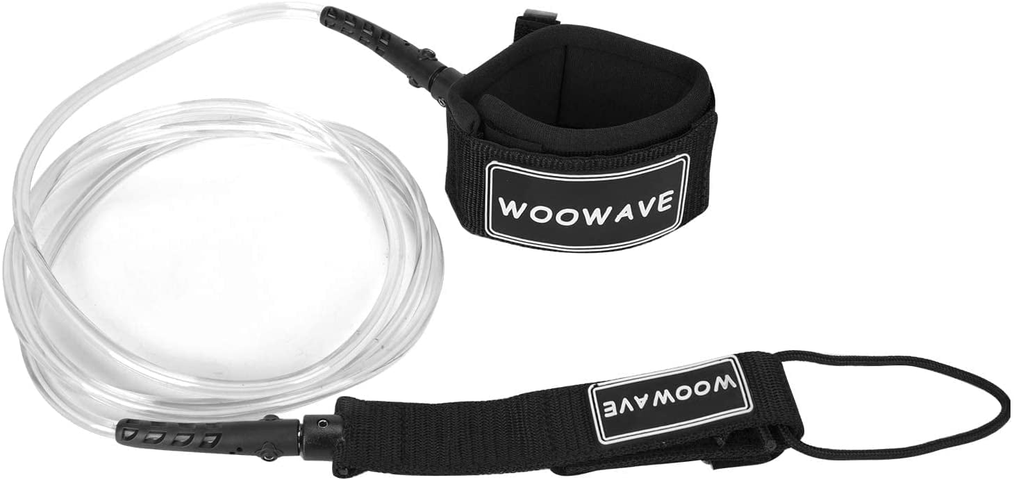 Details about   Adjustable  Surf Board Coiled Bicep Wrist Ankle Arm Leash with Plug 