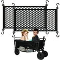 thumbnail image 2 of Elastic and Strong Stroller Cargo Net for Easy Car Organization Set of 2, 2 of 4