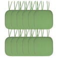 thumbnail image 1 of Cojín para silla Sweet Home Collection, espuma viscoelástica, paquete de 12 unidades, color verde, 1 of 1