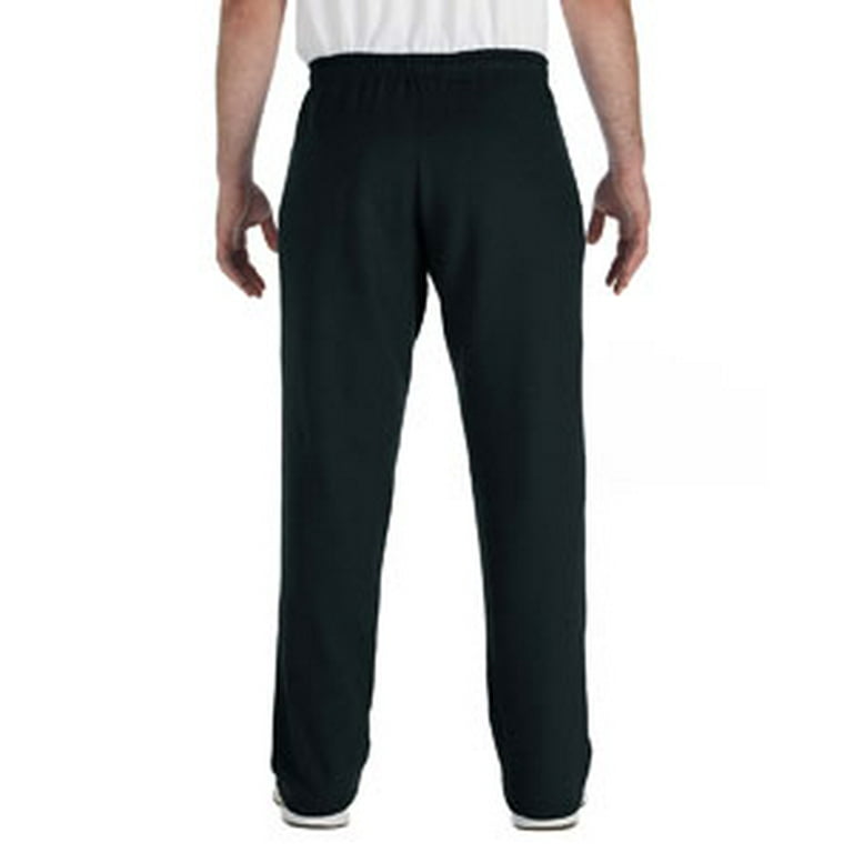 Branded Gildan Adult Heavy Blend 8 oz 50 50 Open Bottom Sweatpants