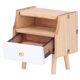 thumbnail image 5 of Mesita de noche para casa de muñecas 1:12, muebles de dormitorio en miniatura de madera, modelo de accesorios para niños, 5 of 5
