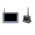 thumbnail image 1 of Wireless Solar Powered Energy Magnet Reverse Backup Camera with 5inch Rear View Monitor for Campers Truck Trailer Rv, 1 of 8