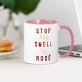 thumbnail image 3 of CafePress - Stop And Smell The Rose - 11 oz Ceramic Mug - Novelty Coffee Tea Cup, 3 of 4
