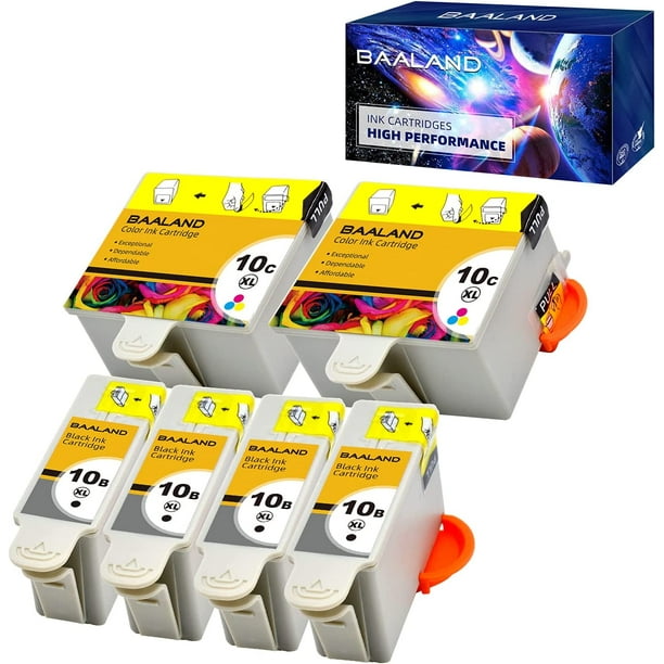 Compatible Kodak 10XL 10B 10C Combo Ink Cartridge for Kodak Easyshare