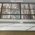 thumbnail image 6 of Ambesonne Scenery Place Mats Set of 4, Urban Modern City View, Standard Size, Pale Brown White, 6 of 6