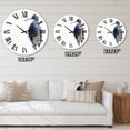 thumbnail image 4 of Designart 1 in Quartz Farmhouse Wall Clock, 4 of 5