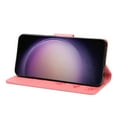 thumbnail image 6 of Mantto Galaxy S23 Wallet Case, Magnetic Leather Case for Women,3D Emboss Butterfly Card Slots Folio [Kickstand],Soft TPU Protective Flip Cover For Samsung Galaxy S23, Pink, 6 of 6
