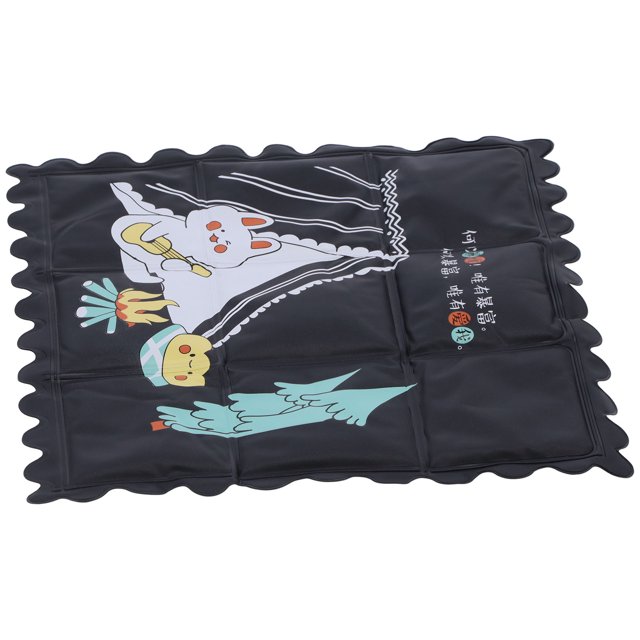Cojín de enfriamiento almohadilla de hielo de enfriamiento Cojín de silla de enfriamiento de PVC plegable de dibujos animados transpirable Estera de enfriamiento de hielo para ANGGREK Otros
