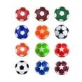 thumbnail image 3 of YIGSECU 18Pcs 32mm Foosballs Table Game Balls Table Soccer Balls Football Machine Part, 3 of 8