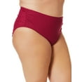 thumbnail image 3 of Time and Tru Women's and Women's Plus Solid High Waist Bikini Swim Bottom, 3 of 3