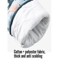 thumbnail image 4 of Heat Resistant Oven Gloves 2 Pieces, Kitchen Cooking Microwave Oven Mitts with Non-Slip Grip, Thermal Insulated Pot Holders for Baking and Grilling, Protective Cooking Gloves for Safe Food Handling, 4 of 8
