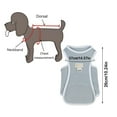 thumbnail image 2 of Shirt Sun Protective Vest Lightweight Stretchy Pet Apparel with D Ring for Outdoor Adventures, 2 of 5